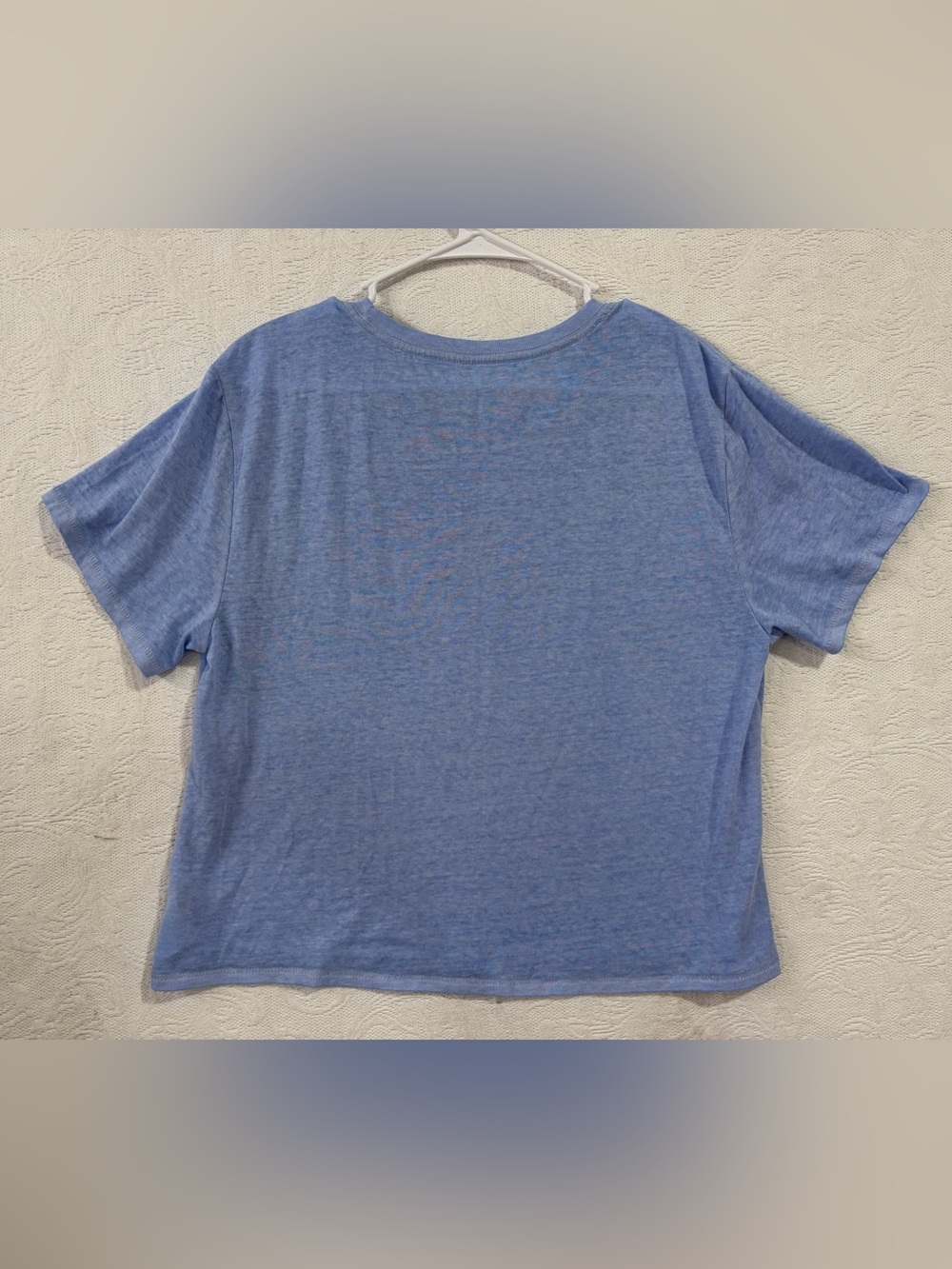 Lucky Brand Blue Floral Graphic Tee - Picture 5 of 8